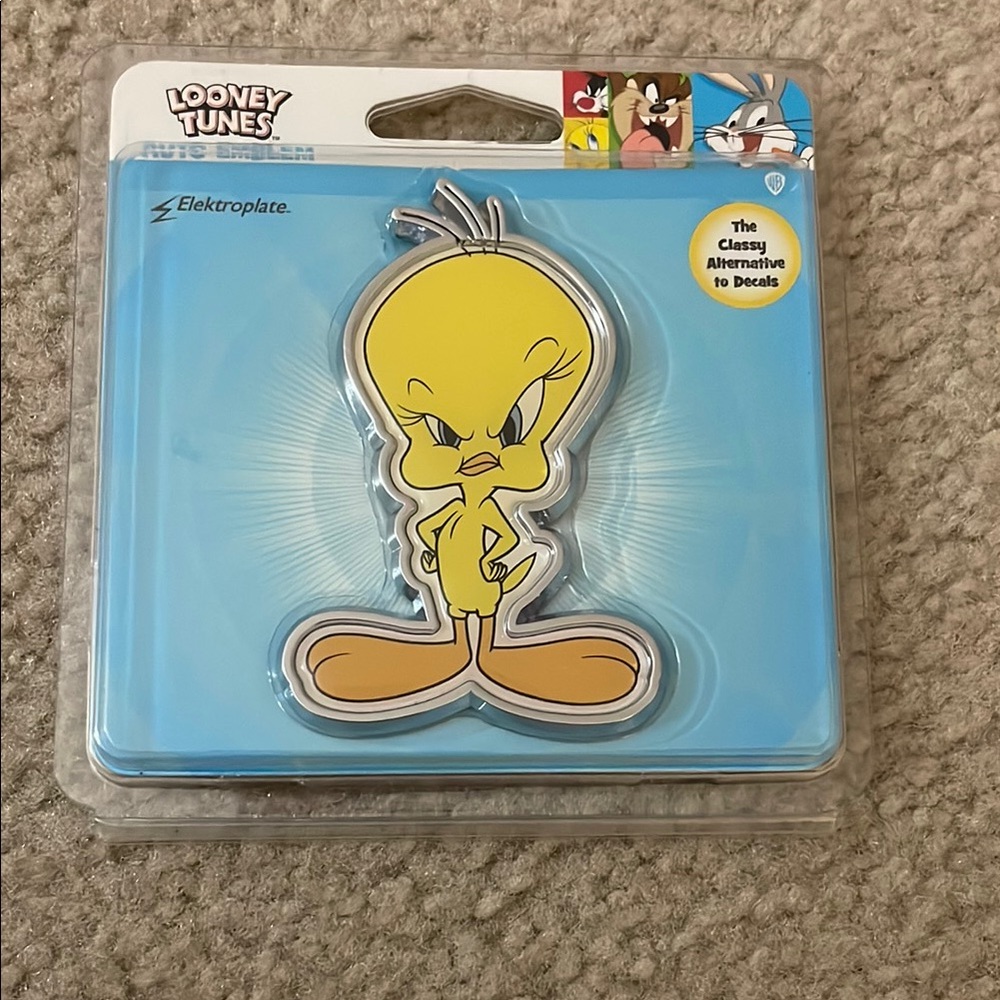 NWT Elektroplate Tweety Bird Car Decal